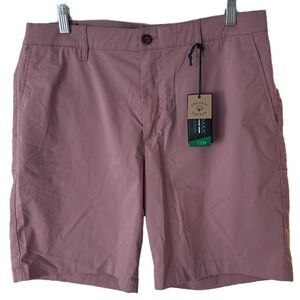 NWT Faherty Movement Chino Golf Short 8” Size 34 Spring Quartz Stretch Coolmax